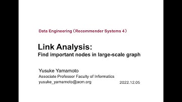 Recommender Systems Part 4 in the Data Engineering Course