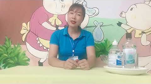 HĐVS: Dạy trẻ cách xúc miệng bằng nước muối. - GV Nguyễn Thị Nhung - Trường MN Hòa Sơn - HH - BG