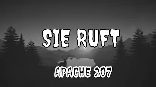 Apache 207- SIE RUFT vom Album "Treppenhaus" [Lyrics Video]