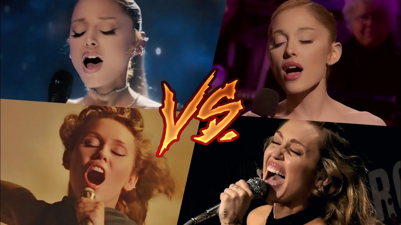 Famous Singers' AMAZING High Notes: Studio Vs. Live Version