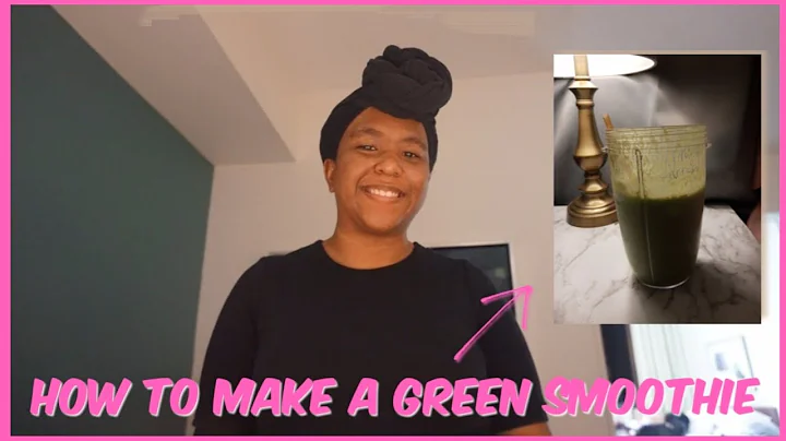 How to make a green smoothie | Kiesha Allen