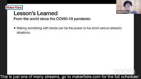 Virtual Maker Faire - Maker Faire Kyoto 2020 Online and COVID-19 Makers Forum JPDetectors