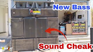 Sound Cheak New Bass - Dj Aman Knc & Dj Sanjay Knc | Dj Vloge 2023 | Tgda Respons Scoop Bass