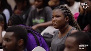 Leadership Class with Pro-Vost and President of ACity Africa - Advisory Body Member (IFMOR),