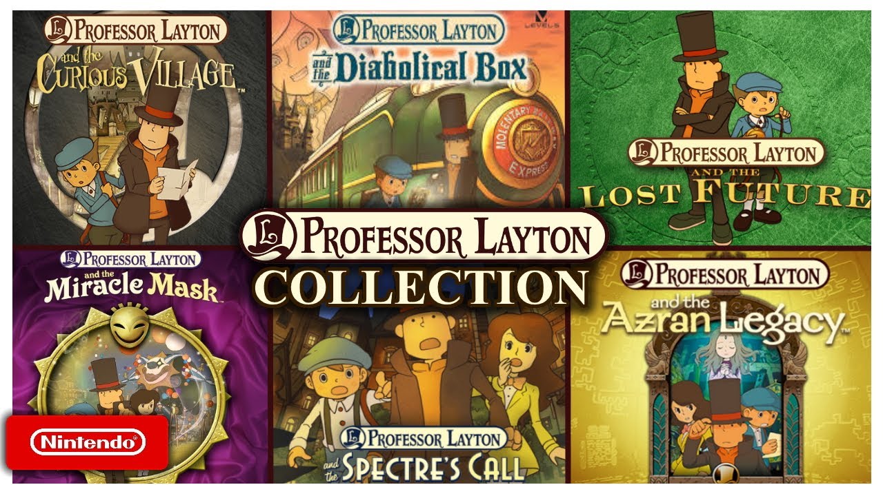 Professor Layton Collection - Trailer - Nintendo Switch (Fan Trailer) 