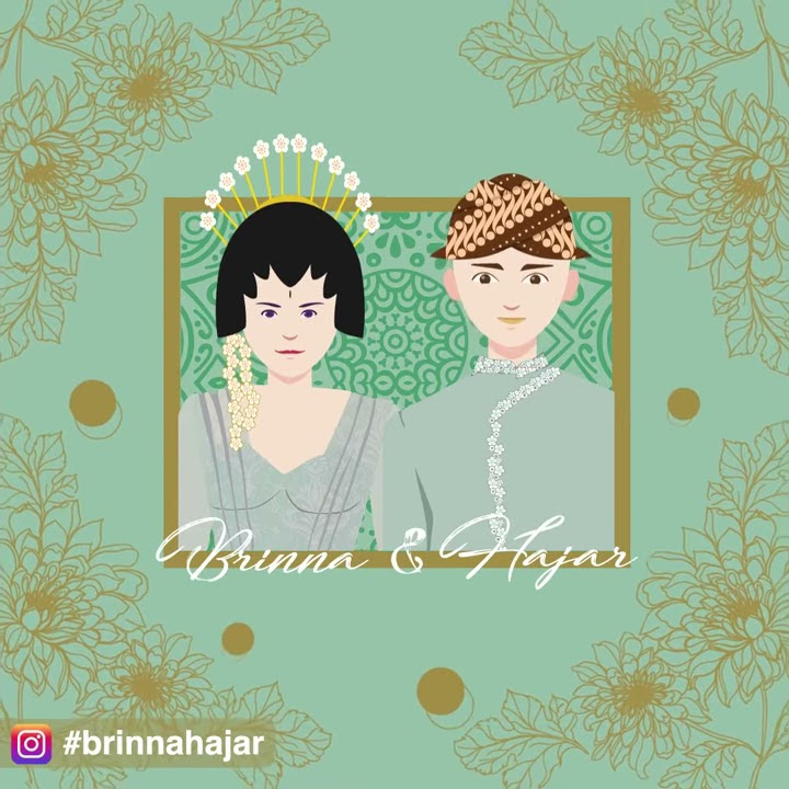 JASA ANIMASI UNDANGAN PERNIKAHAN | WEDDING INVITATION ANIMATION