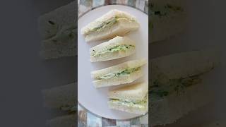 🥒 Refreshing Cucumber Sandwich Recipe | Easy &amp; Quick Tea-Time Snack🥪#yt #ytshort #sandwich #trending