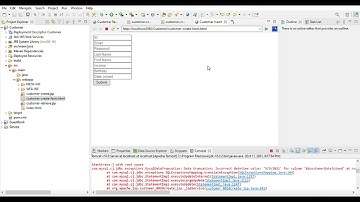 Test Barboan Karen   http   localhost 8080 Customer customer create form html   Eclipse IDE 2021 10