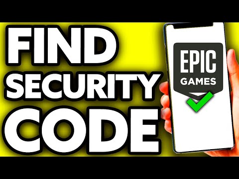 How To Find your Epic Games Security Code (EASY!)