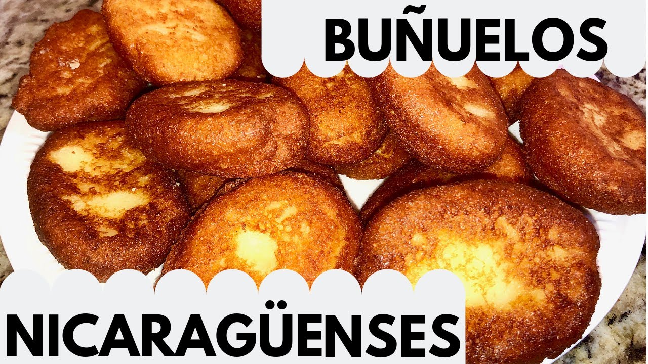 COMO HACER BUÑUELOS NICARAGÜENSES de yuca y queso