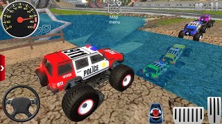 US Police Monster Truck vs Offroad Cars – Epic Chase 2025 screenshot 2