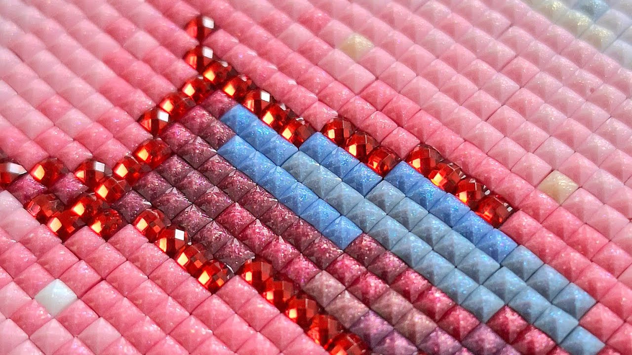 Full Special Drill Canvas 😱 - Diamond Painting ASMR - No Talking - Real Time - Queen’s Atelier 