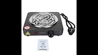 ELECTRIC HOT PLATE UNBOXING AND REVIEW 