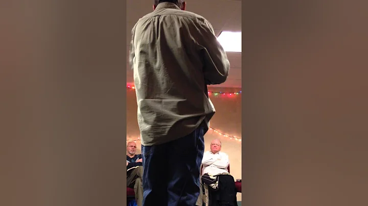 Edward Coe Preaching session 1 of 10 days of Glory...
