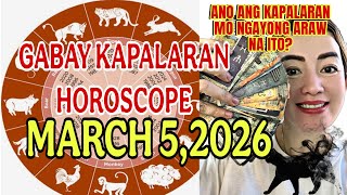 Gabay Kapalaran Horoscope March 52026 Kalusuganpagibigdatunglucky Colors At Lucky Numbers 