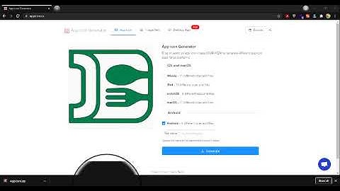 how to add icon image for flutter apps