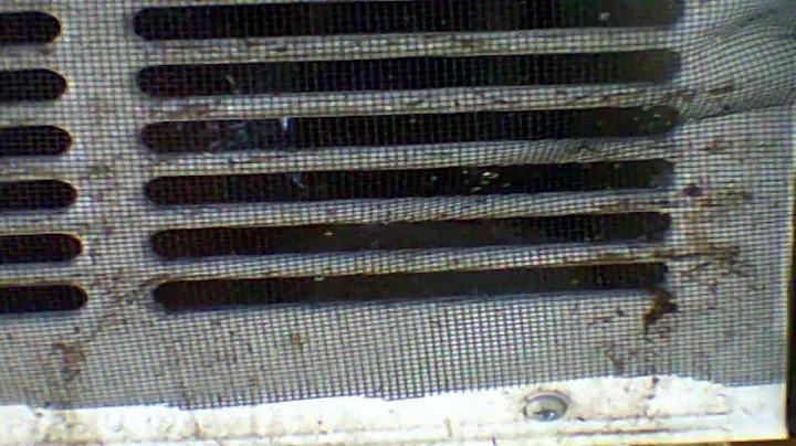 Simple diy fix for window AC spitting water out the side