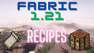 Fabric 1.21.1 Modding Tutorial - Recipes