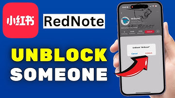 How to Unblock Someone in RedNote 2025