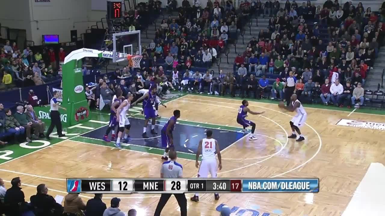 Walker Russell posts 22 points & 11 assists vs. the Red Claws, 2/7/2015