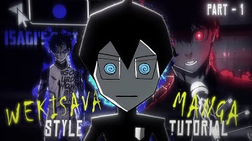 Wekisava style manga edit tutorial alight Motion with preset | Full manga edit tutorial + preset