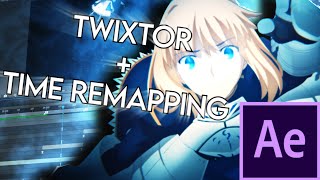 Basic Twixtor + Time Remapping - After Effects AMV Tutorial (Free project file)