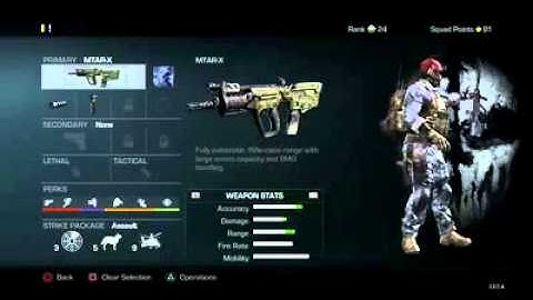 Call Of Duty Ghost- My Best classes (Advanced Setup)