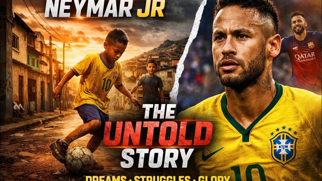 Neymar Jr From Brazilian Streets to World Football Stardom YouTube