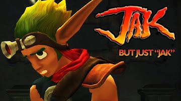 Every Jak and Daxter Game but only the word "Jak"