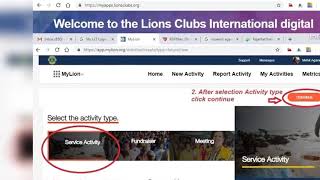 How to upload Service Activity at My Lion App screenshot 3