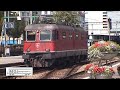 2000 [SDw] Bahnhof Luzern p 1 of 4 - Classic SBB - Brunig - LSE - Re 6/6 in passenger service 022-01