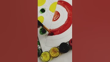 First attempt 😲 Abstract art | Work in progress artwork #shorts #shortsvideo #art #short