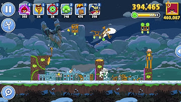 Angry Birds Friends Level 4 Tournament 1657 three stars NO POWER-UP walkthrough 2025-12-01