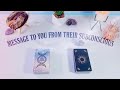 A Message To You From Their Subconscious 💕 (TIMELESS) - Tarot Reading
