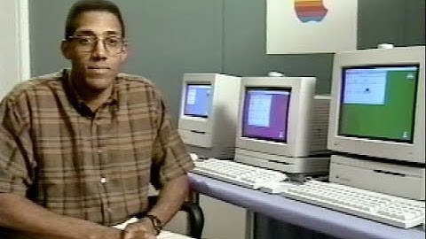 1990 Apple Computer Promo Video - Macintosh Classic, LC and IIsi