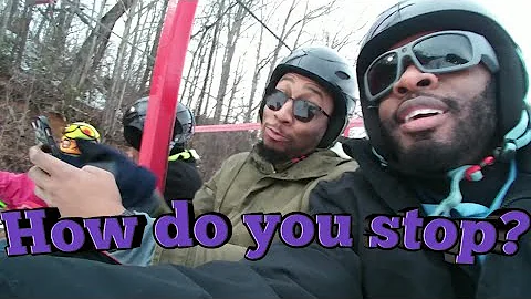 Ober Gatlinburg Snowboarding travel Vlog our 1st Time