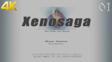 The First Hour of Xenosaga: Episode I: Der Wille zur Macht (2003) PS2 4K