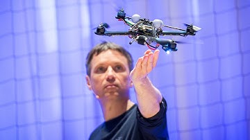 The astounding athletic power of quadcopters | Raffaello D