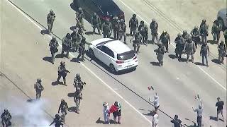 Niemiecka Policja Na Ulicach Gdańska