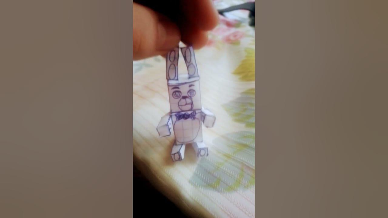 бони плш из бумаги - YouTube