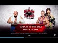 WWE2K25 Samoa Joe vs Chad Gable!