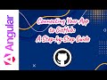 Connecting Your App to GitHub: A Step-by-Step Guide - Create repository - Pull - Push - Pull request