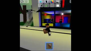 Roblox Brookhaven Story shoping Roblox Game buy an apple and a pizza