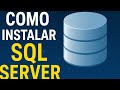 Cómo Instalar SQL Server 🔧💾 #windows #programming #tecnologia