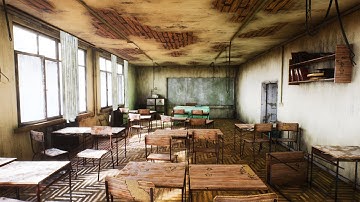 Modular Abandoned School - Demo Cinematic