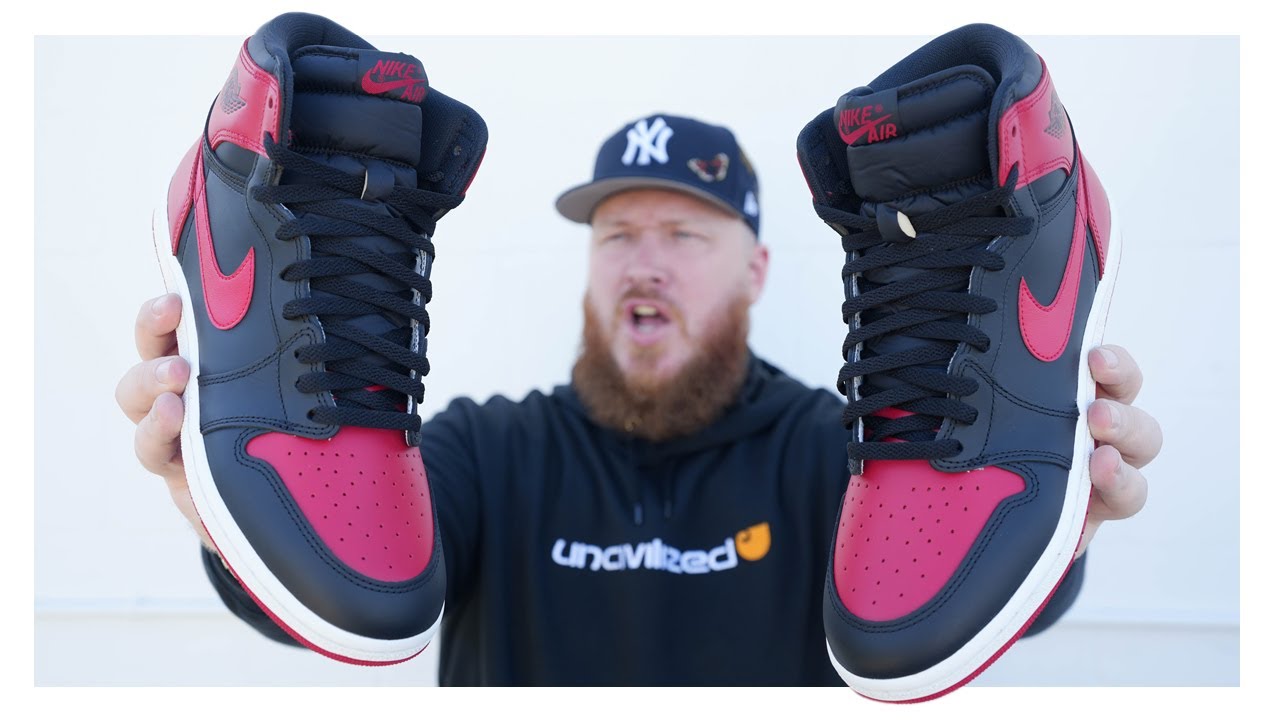 ARE THE JORDAN 1 85 BRED SNEAKERS WORTH THE HYPE?! - YouTube