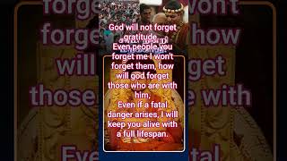 words that kept me alive .. god won't forget me.#nithyananda #god #godisgood