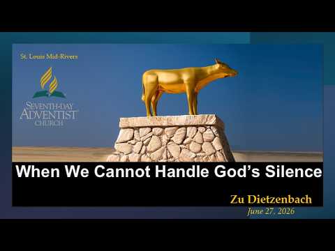 When We Cannot Handle God’s Silence