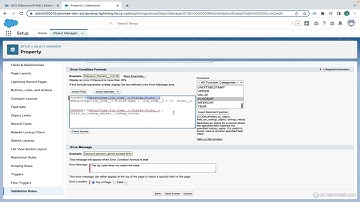 VLOOKUP function in validation rule Salesforce
