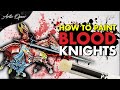 Full blood knight contrast  drybrush method
